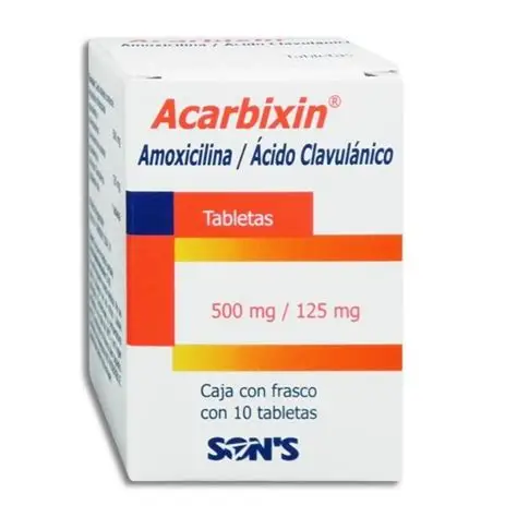 Acarbixin 500/125 Mg Tab 10